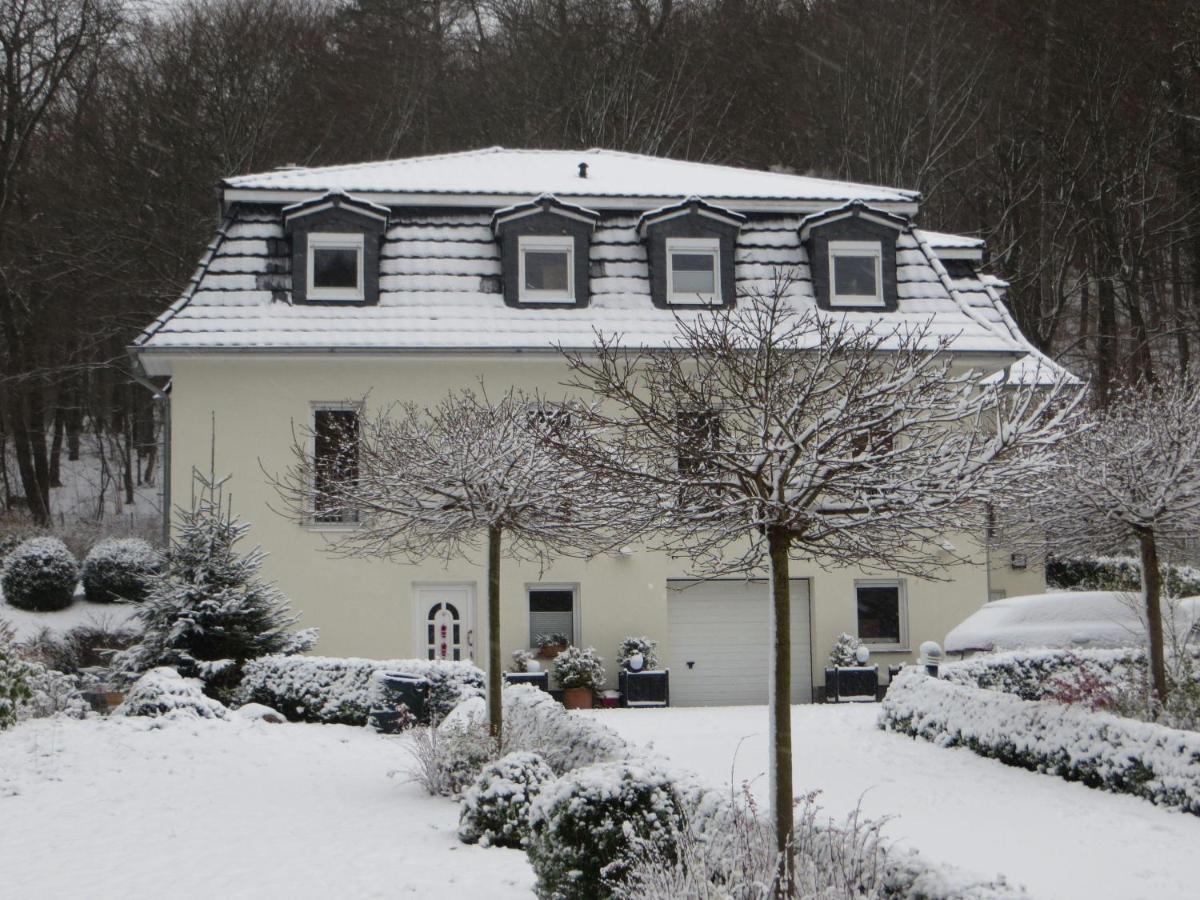 Weisses-Haus-Am-Kurpark-Fewo-Waldblick Apartman Quedlinburg Kültér fotó